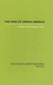 Cover of: The rise of Urban America