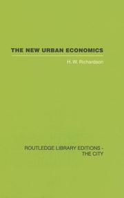 Cover of: New Urban Economics, The: and Alternatives