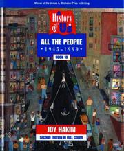 Cover of: A History of US: Book 10 by Joy Hakim, Joy Hakim