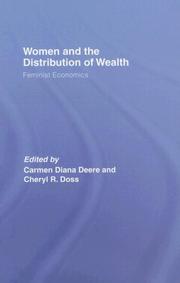 Cover of: Women and the Distribution of Wealth: Feminist Economics