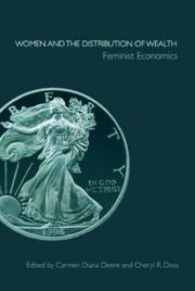 Cover of: Women and the Distribution of Wealth: Feminist Economics