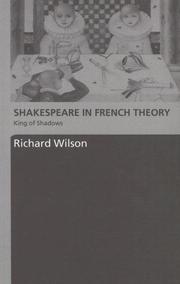 Cover of: Shakespeare in French Theory
