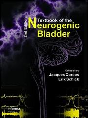 Cover of: Textbook of the Neurogenic Bladder by 