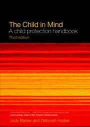 Cover of: The Child in Mind | Barker; Hodes