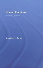 Cover of: Human Emotions: A Sociological Analysis