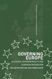Cover of: Governing Europe: Discourse, Governmentality and European Integration