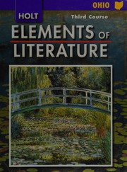 Cover of: Holt Elements of Literature by Kylene Beers