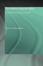 Cover of: Deconstructing the Bible | Irene Lancaster