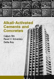 Cover of: Alkali-activated cements and concretes