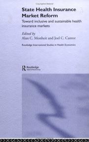 Cover of: State Health Insurance Market Reforms (Routledge International Studies in Health Economics, 2)