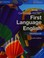 Cover of: Cambridge IGCSE First Language English