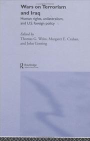 Cover of: The Wars on Terrorism and Iraq: Human Rights, Unilateralism and US Foreign Policy