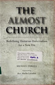 Cover of: The Almost Church by 