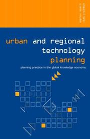 Urban and regional technology planning by Kenneth E. Corey