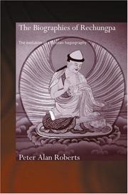 Cover of: The Biographies of Rechung-pa by Peter Roberts