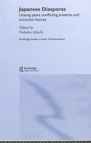 Cover of: Japanese diasporas by Adachi, Nobuko.