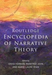 Cover of: The Routledge Encyclopedia of Narrative Theory by 