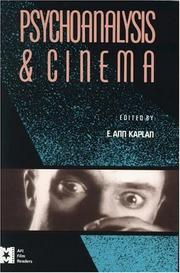 Psychoanalysis & cinema by E. Ann Kaplan