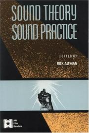 Cover of: Sound theory, sound practice