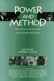 Cover of: Power and Method by Andrew Gitlin