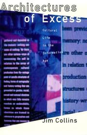 Cover of: Architectures of Excess: Cultural Life in the Information Age