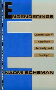 Cover of: Engenderings by Naomi Scheman