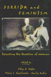 Cover of: Derrida and Feminism: Recasting the Question of Woman