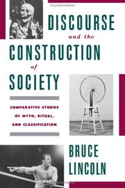 Cover of: Discourse and the Construction of Society