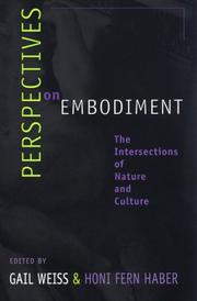 Cover of: Perspectives on embodiment: the intersections of nature and culture