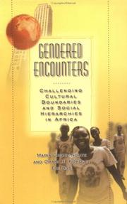 Cover of: Gendered Encounters by M. Grosz-Ngate