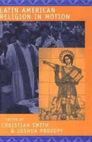 Cover of: Latin American religion in motion