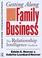 Cover of: Getting along in family business