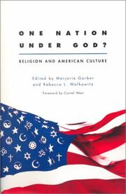 Cover of: One Nation Under God?: Religion and American Culture (Culture Work, a Book Series from Center for Literary and Cultural Studies at Harvard)