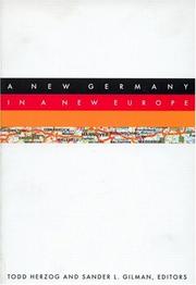 Cover of: A New Germany in a New Europe
