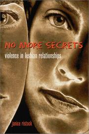 Cover of: No More Secrets | Janice Ristock