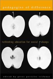 Cover of: Pedagogies of Difference by Peter Pericles Trifonas