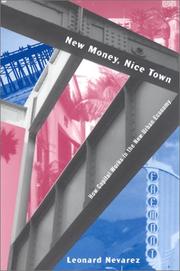 Cover of: New money, nice town: how capital works in the new urban economy