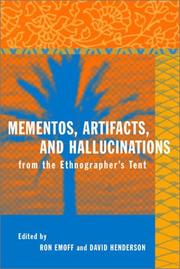 Cover of: Mementos, Artifacts and Hallucinations from the Ethnographer's Tent