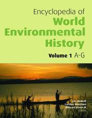 Cover of: Encyclopedia of World Environmental History Vol. 1-3