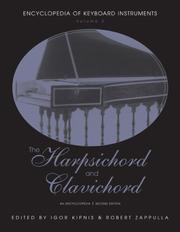 Cover of: The Harpsichord and Clavichord by Igor Kipnis