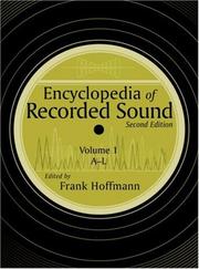 Cover of: Encyclopedia of recorded sound by edited by Frank Hoffmann.