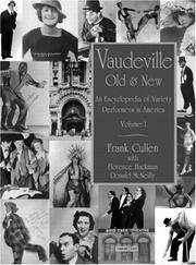 Cover of: Vaudeville, old and new by Frank Cullen