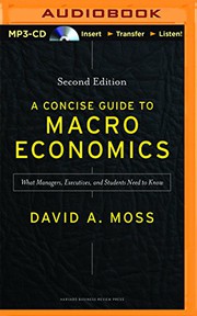Cover of: Concise Guide to Macroeconomics, Second Edition, A