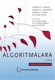 Cover of: Algoritmalara Giriş by Clifford Stein