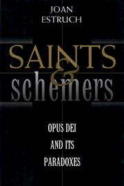 Cover of: Saints and schemers by Juan Estruch