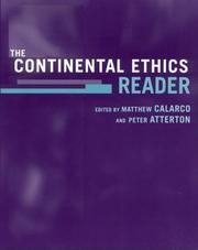 Cover of: The continental ethics reader