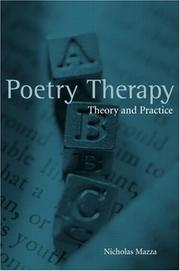 Poetry Therapy by Nicholas Mazza