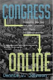 Cover of: Congress Online: Bridging the Gap Between Citizens and their Representatives