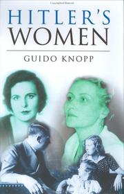 Cover of: Hitler's women by Guido Knopp