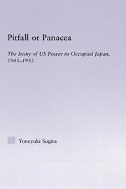 Cover of: Pitfall or Panacea (East Asia-History, Politics, Sociology, Culture)